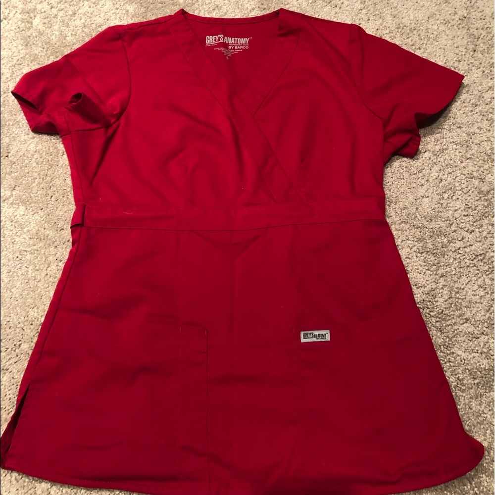 greys anatomy scrub top